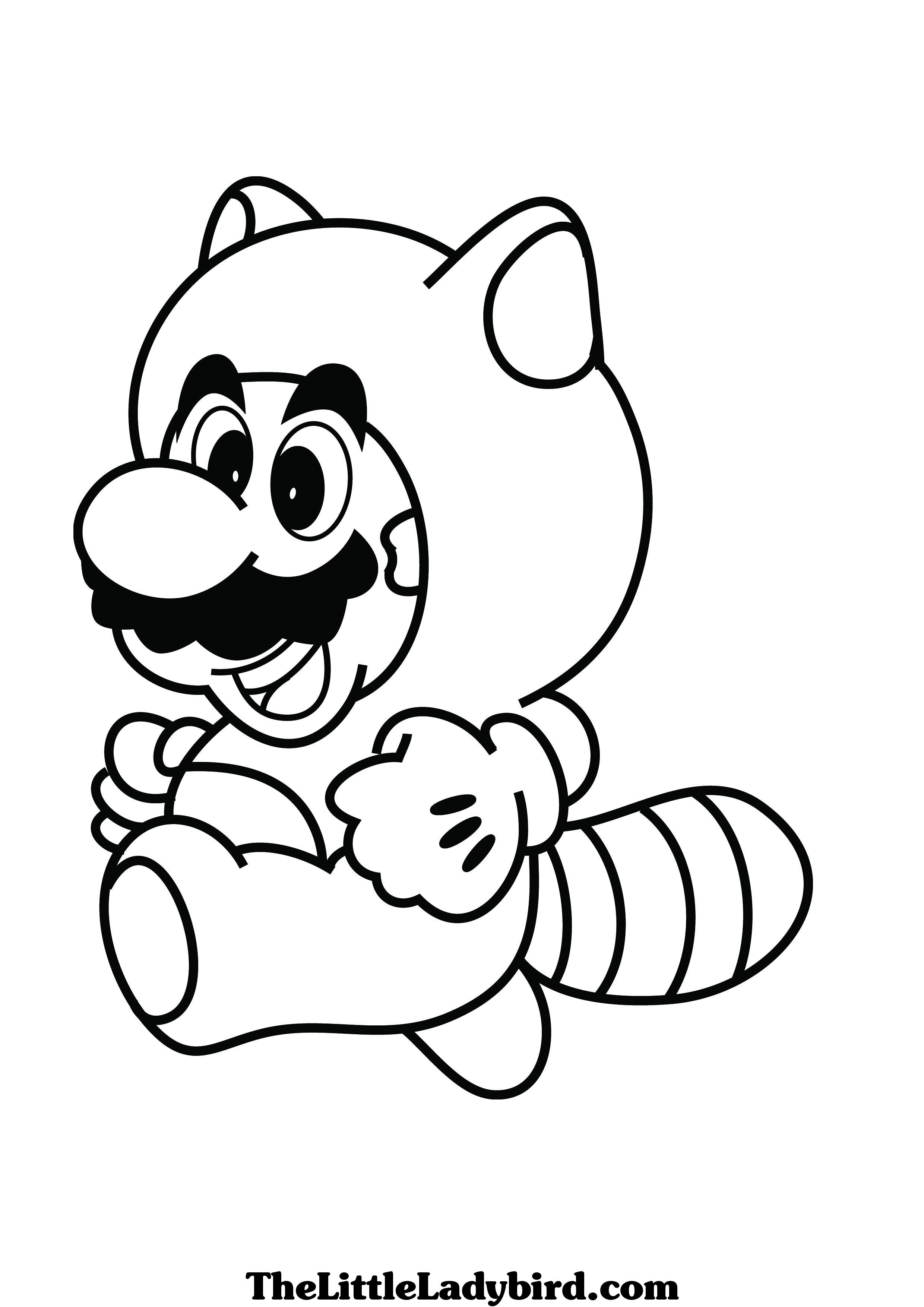 Mario Coloring Pages Color Printing Printable Book Easy