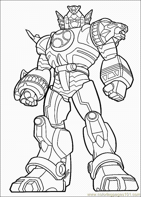 eagle power rangers coloring pages - photo #19