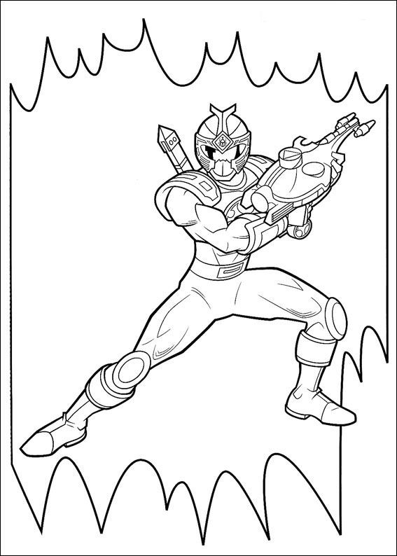 eagle power rangers coloring pages - photo #9