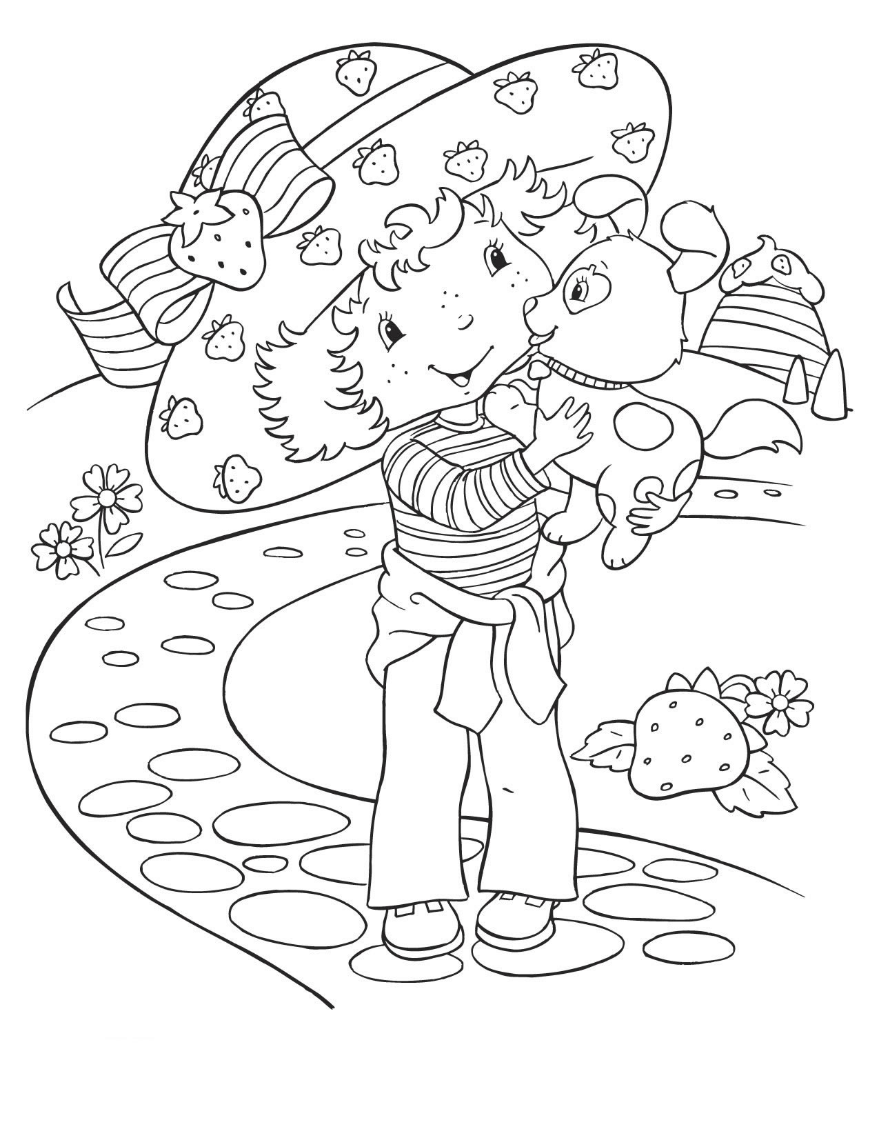 Strawberry Shortcake Coloring Pages Cool coloring pages 30