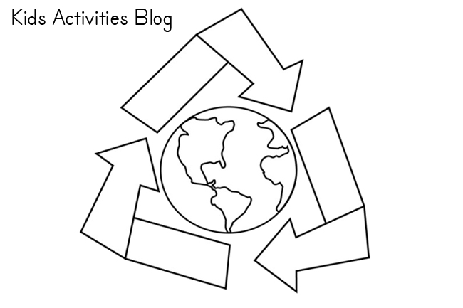 Earth Day Coloring Pages Free 6 Printable Themed