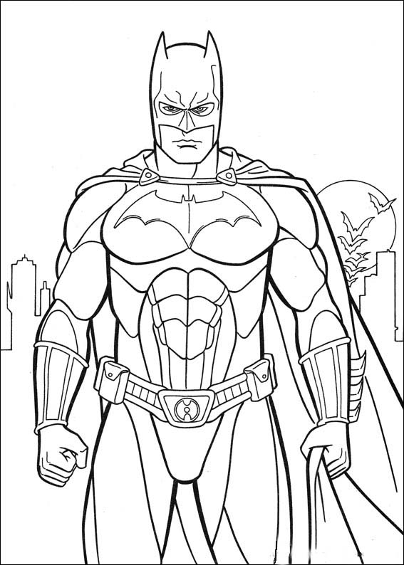 Hard Batman Coloring Pages | Batman movie coloring pages | Free