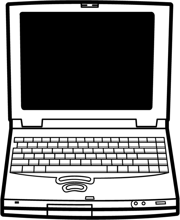 Brand New Laptop Computer Coloring Book Free Coloring Pages Free