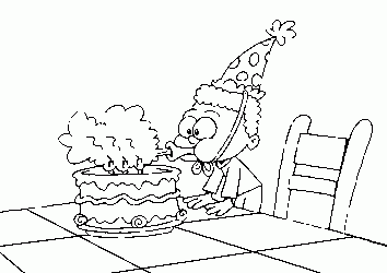 cake Coloring Pages