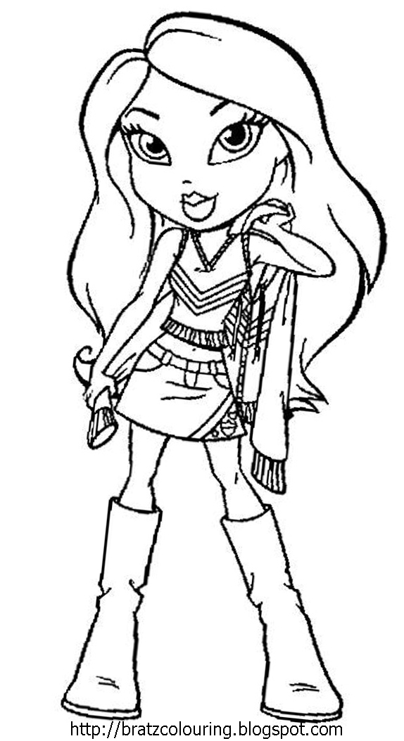  Bratz Coloring Pages Collections