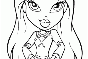 Bratz Coloring Pages Free For Kids