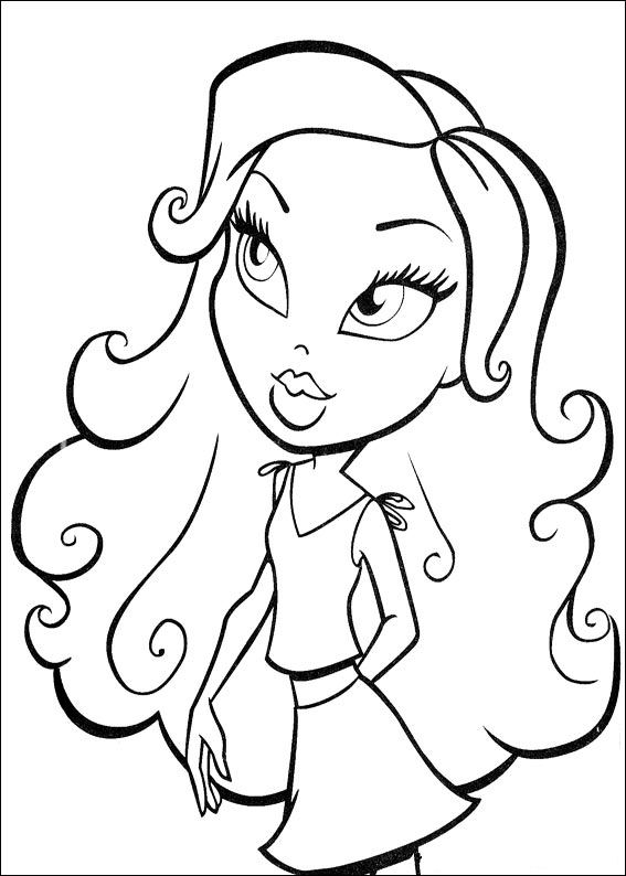  Bratz Coloring Pages Printable Free