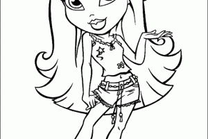Bratz Kids Coloring Pages Free For Download