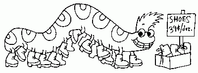 centipede Coloring Pages