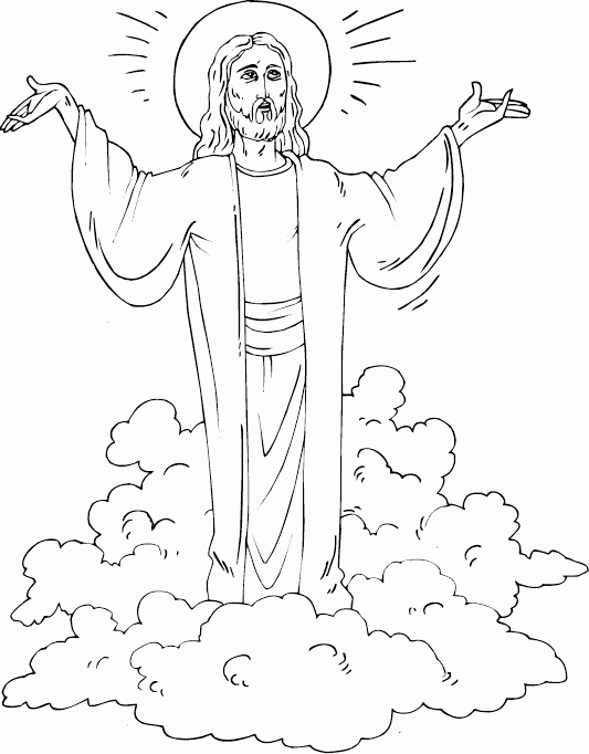 Christ is risen Coloring Pages