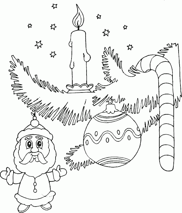 ornaments Coloring Pages