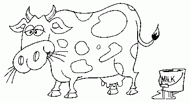 cow Coloring Pages