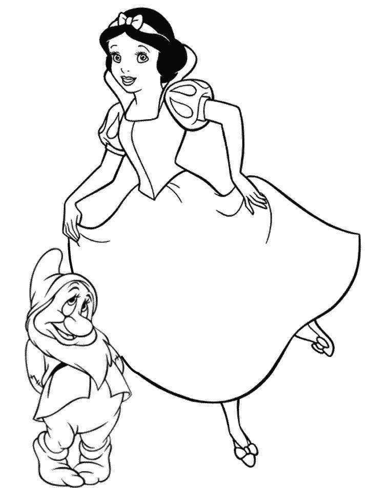  Disney Princess Snow White Coloring Pages