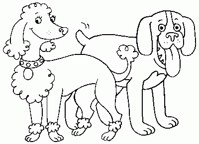 dogs Coloring Pages