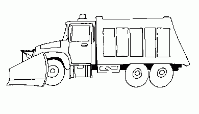 dump truck Coloring Pages