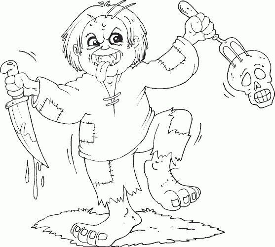 monster Coloring Pages