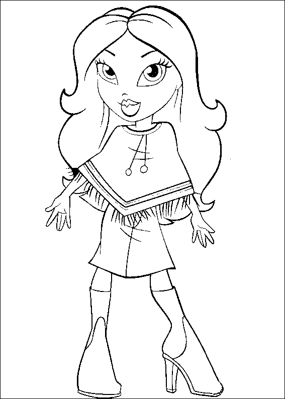  Learn Coloring Bratz Coloring Pages