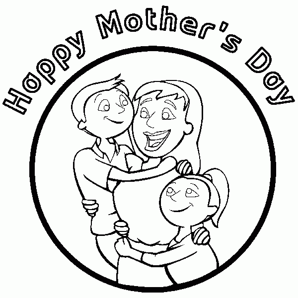 family together Coloring Pages