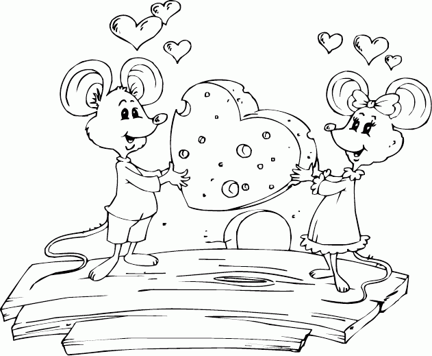  mice sharing cheese heart.gif