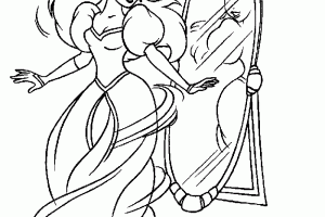 Pretty Princess Coloring Pages