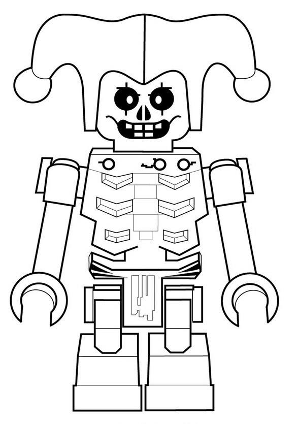  Skelet Ninjago Coloring Pages