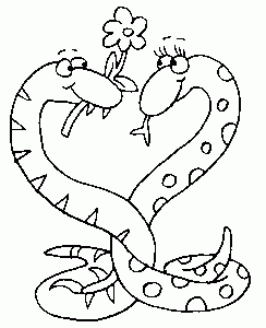 snakes Coloring Pages