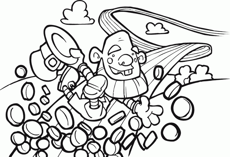 rainbow slide Coloring Pages