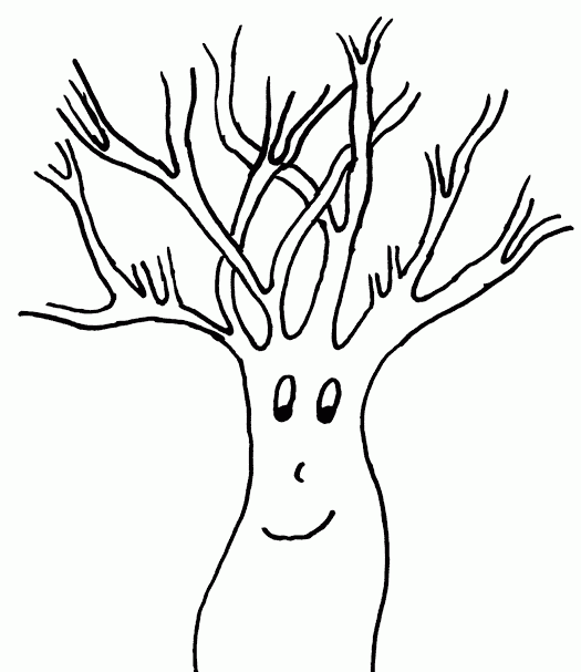 Stress Free Kids Affirmation Tree Coloring Pages