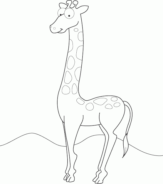 giraffe Coloring Pages