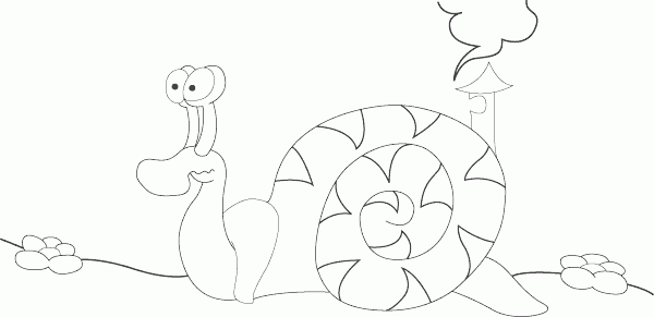 snail Coloring Pages