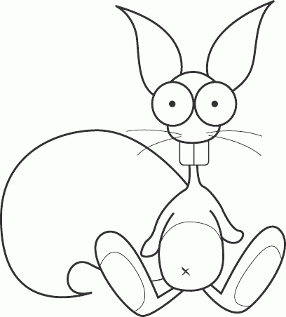 squirrel Coloring Pages