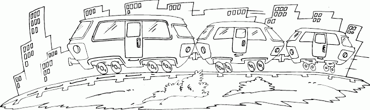 people mover Coloring Pages