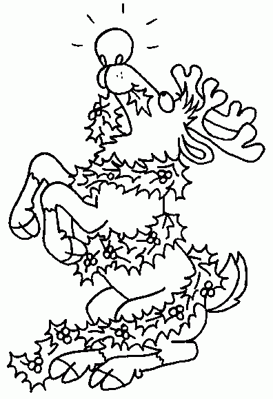 rudolph Coloring Pages