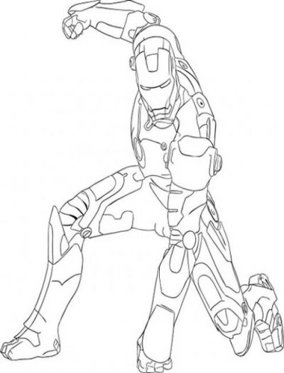  Best Iron Man Coloring Pages