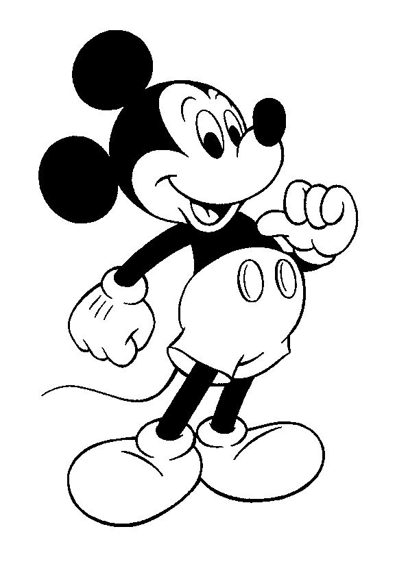 Best Mickey Mouse Coloring Pages