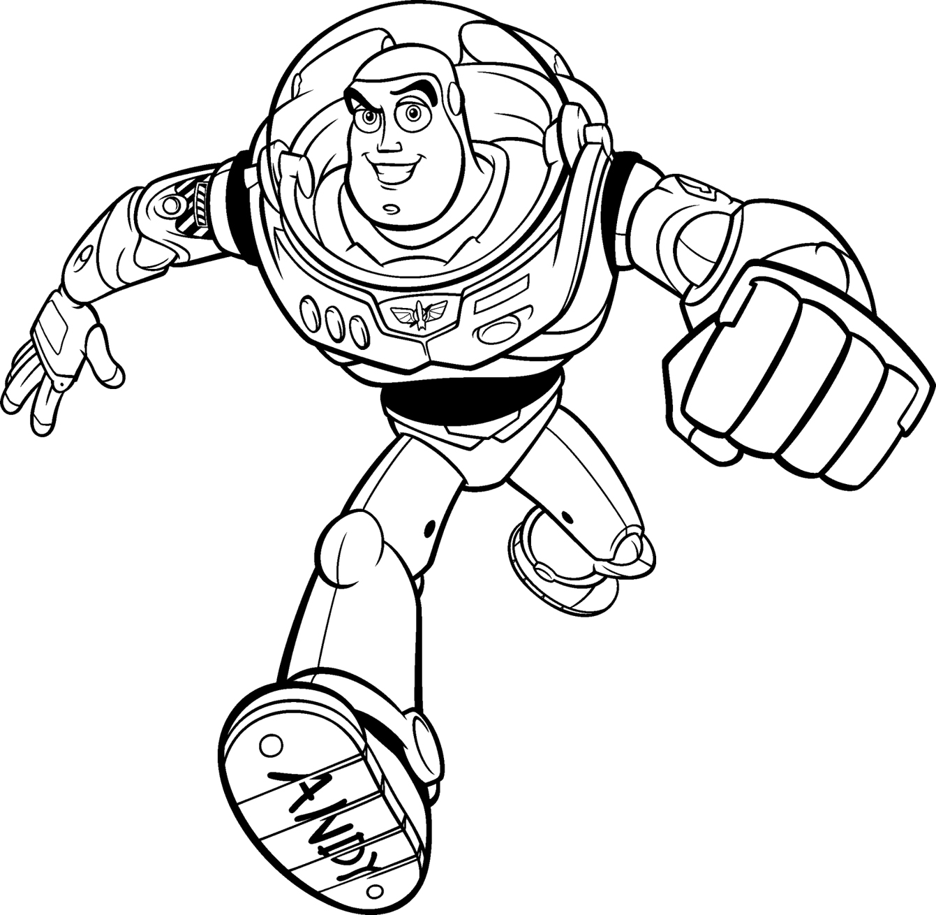  Buzz Lightyear Toy Story Coloring Pages
