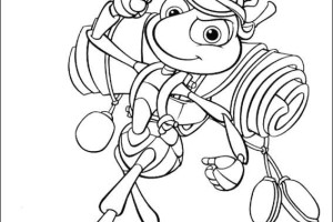 Camping a bugs-life-01-coloring-pages
