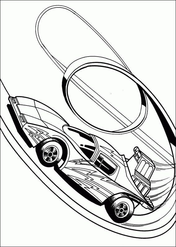 Coloring pages Â» Hot wheels Coloring pages