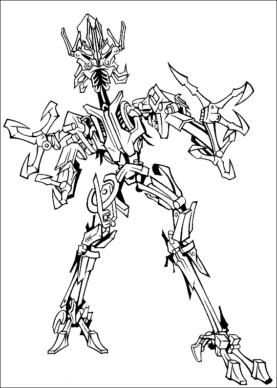  coloring pages transformers