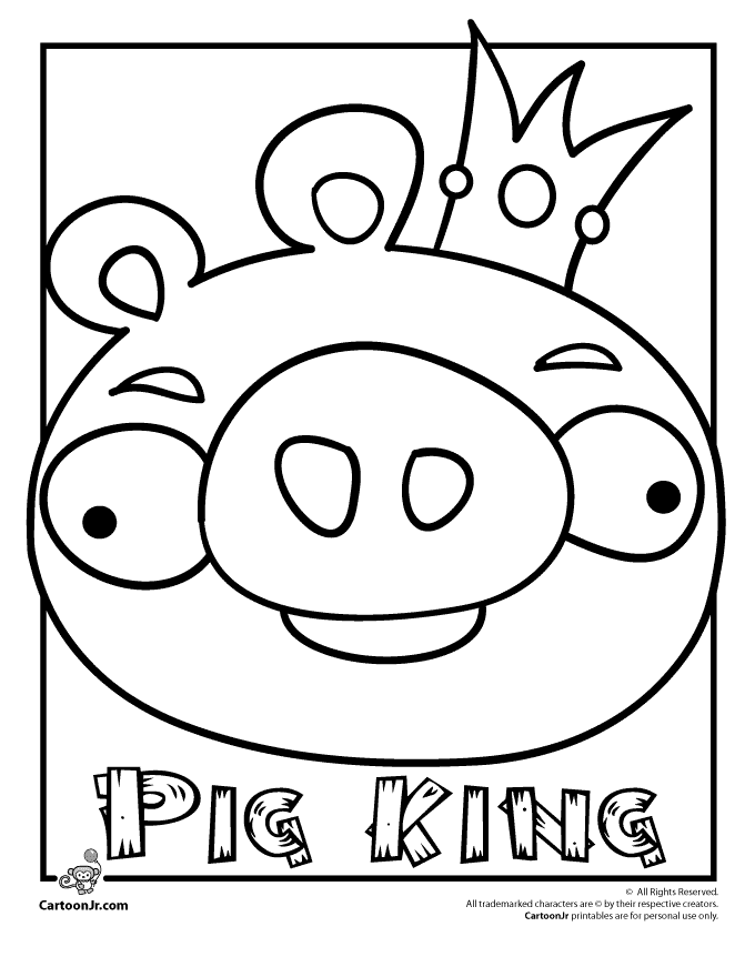 Cute yellow angry birds coloring pages blue angry birds coloring pages pig