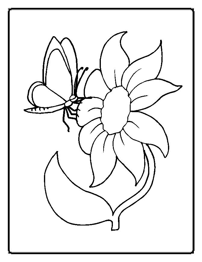  Fantastic flower coloring pages
