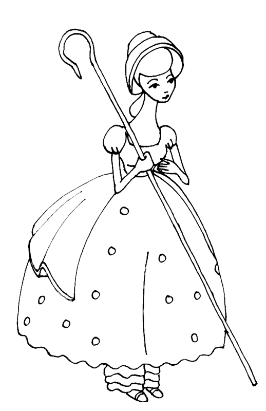  Girls Character Toy story Coloring pages