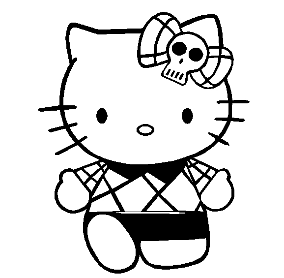  Hello Kitty Coloring Pages For Kids