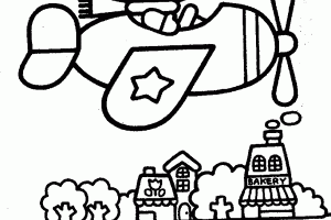 Hello Kitty Free Coloring Pages