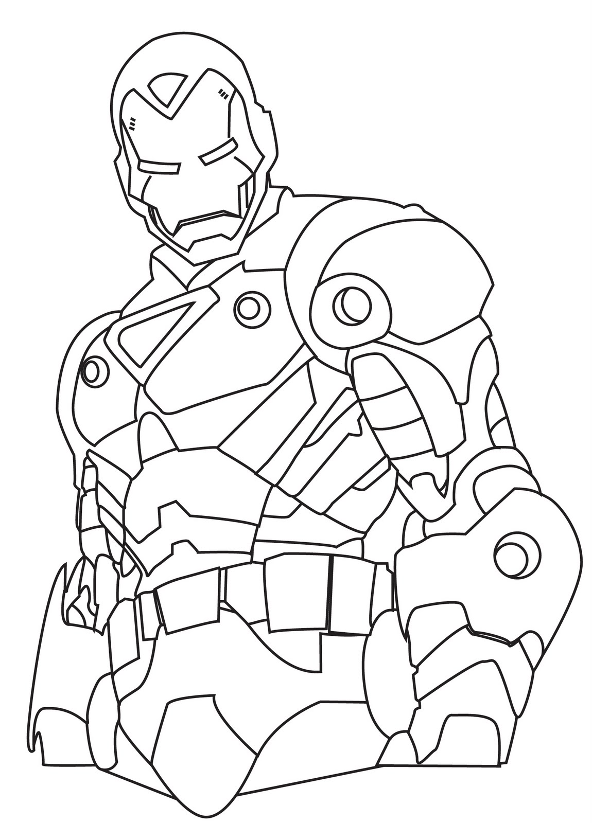  Iron Man Coloring Pages Printable