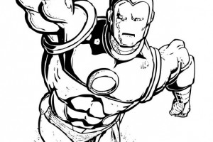 Iron Man Cool Coloring Pages