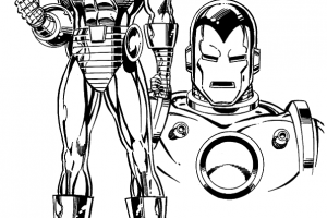 Iron Man Free Printable Coloring Pages