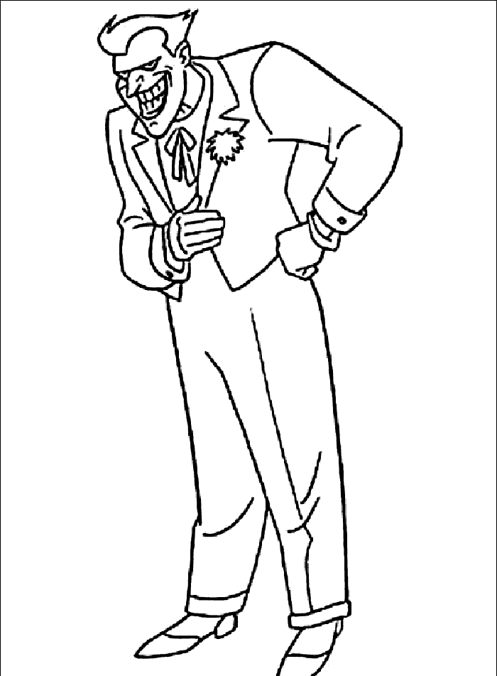 Joker Batman Coloring Pages | Coloring Pages To Print