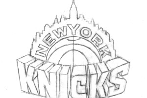 Knicks New-York Nba logo free coloring pages - Coloring Pages & Pictures