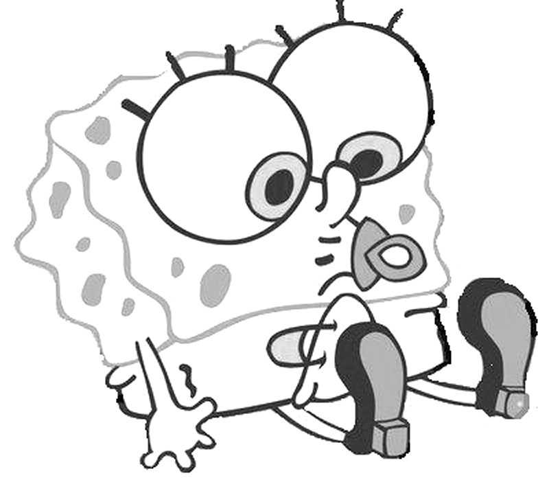  Little Baby Spongebob Coloring Pages For Kids